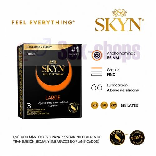 Preservativo SKYN MEGA tamaño XL